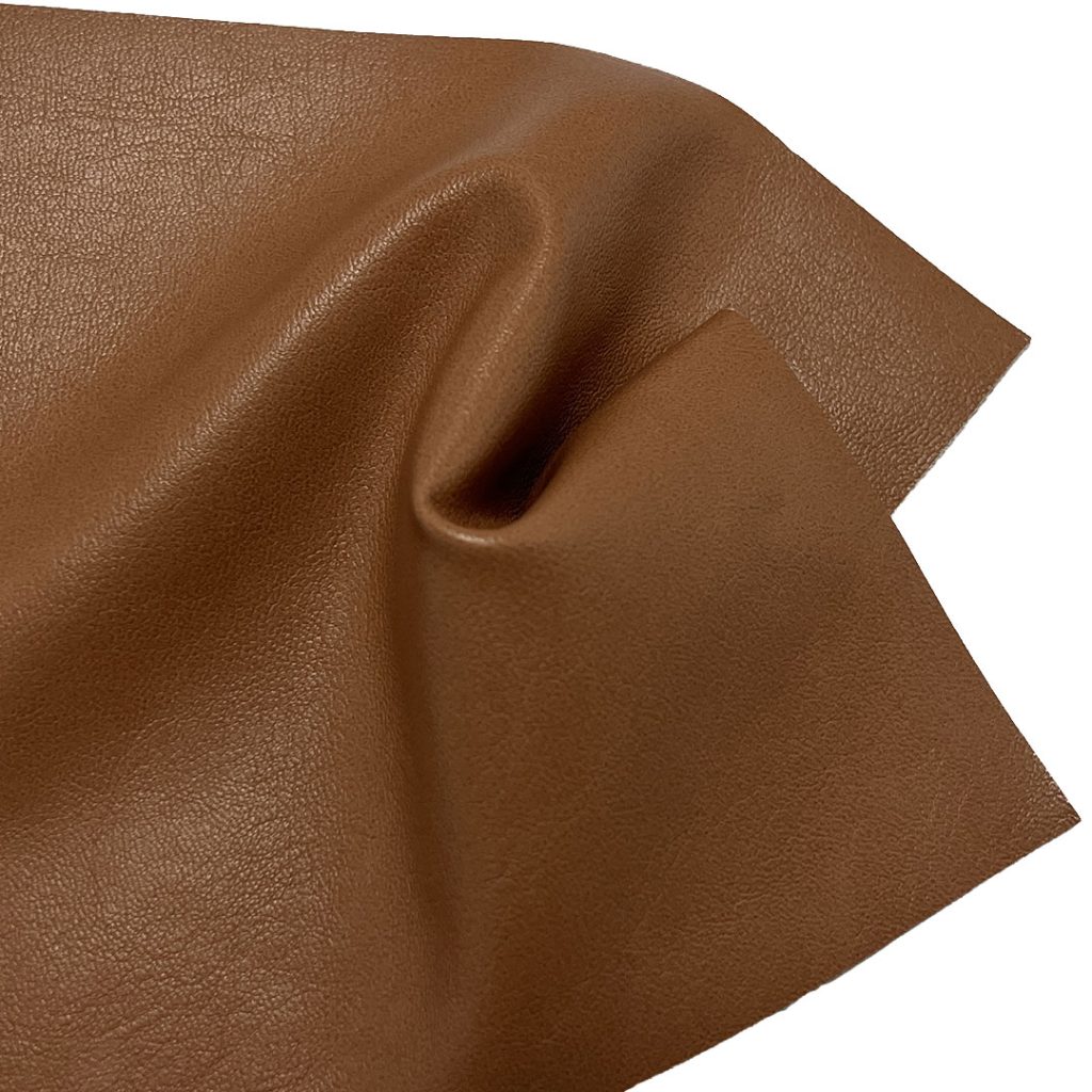 280gsm (9.9 oz) Face 100% Polyurethane Back 100% Cotton Synthetic Leather Smooth Tear-Resistant Fabric Bag Jacket Apron Bag
