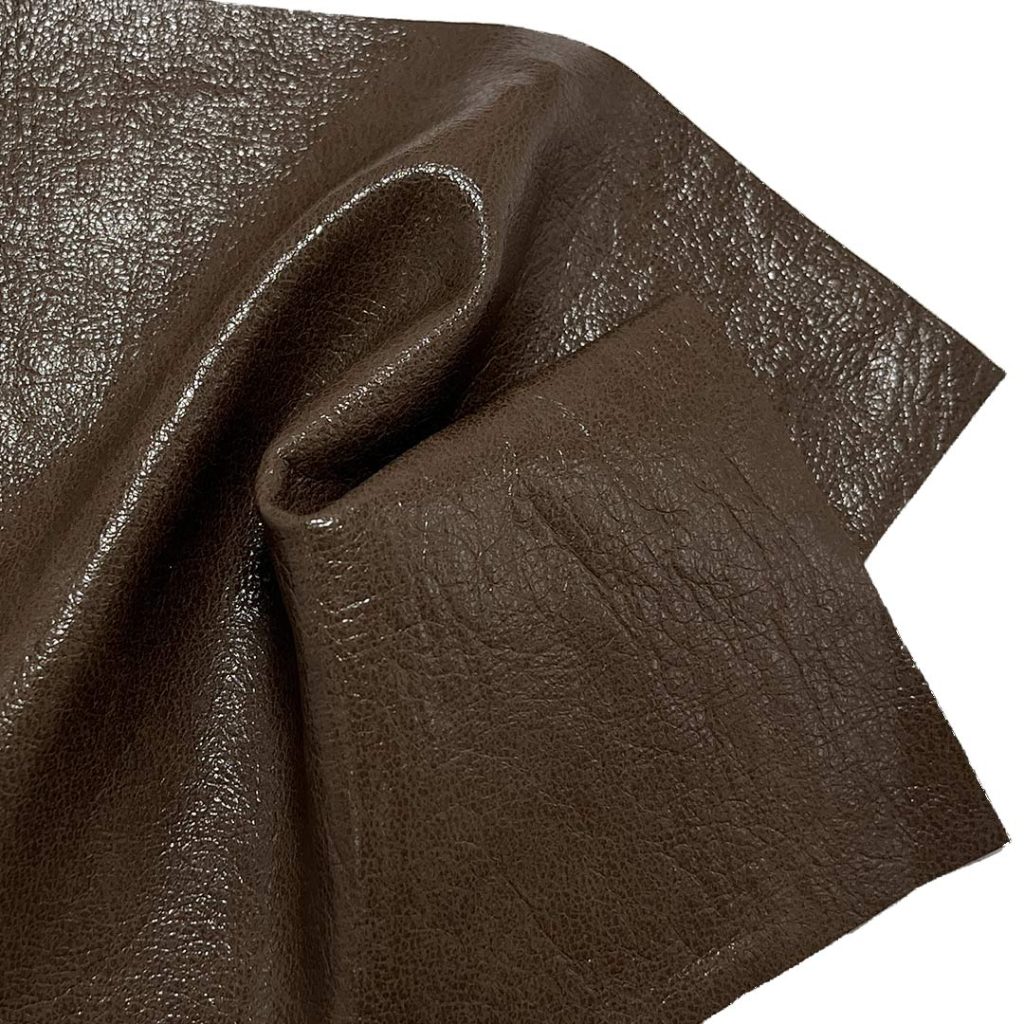 230gsm (8.1 oz)Face 100% Polyurethane Back 94% Cotton 6% Polyester Synthetic Leather Smooth Waterproof Fabric Apron Bag Coat