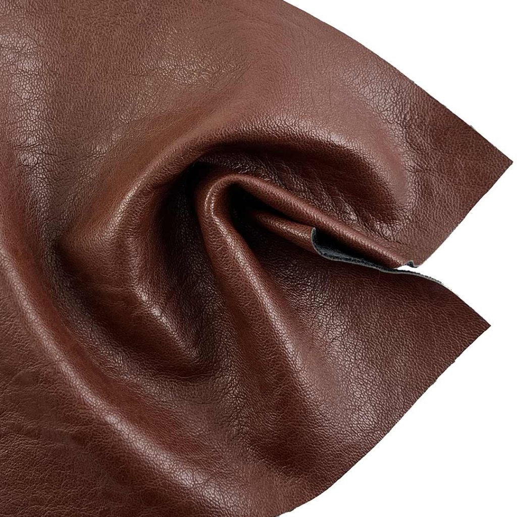 350gsm (12.3 oz) Face 100% Polyurethane Leather Back 100% Polyester Pleather Waterproof Ripstop Fabric Jacket Legging FY560