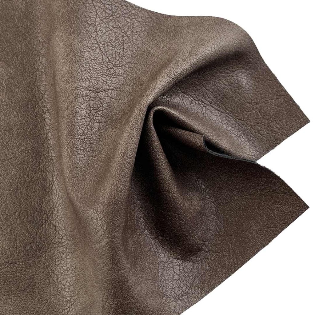 330gsm (11.6 oz) 25% Polyurethane Leather 75% Polyester Pleather Waterproof Ripstop Fabric Legging Jacket FY807