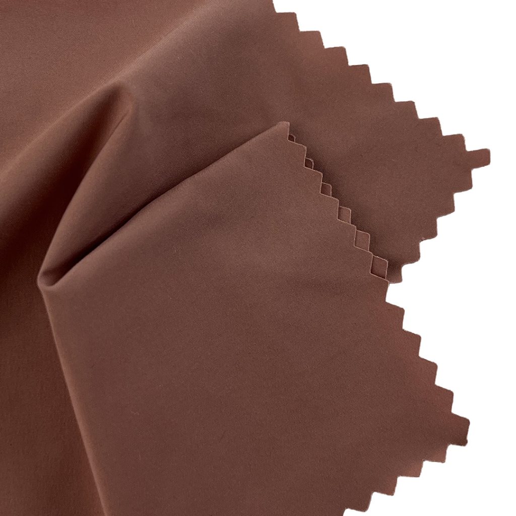 90gsm (3.2 oz) 100% Polyester Coated Smooth Hand Feel Fabric Skirt Jacket GD2692