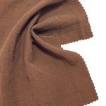 100gsm (3.5 oz) 65% Nylon 35% Viscose Crepe Textured Translucent Fabric Skirt Dress H175#