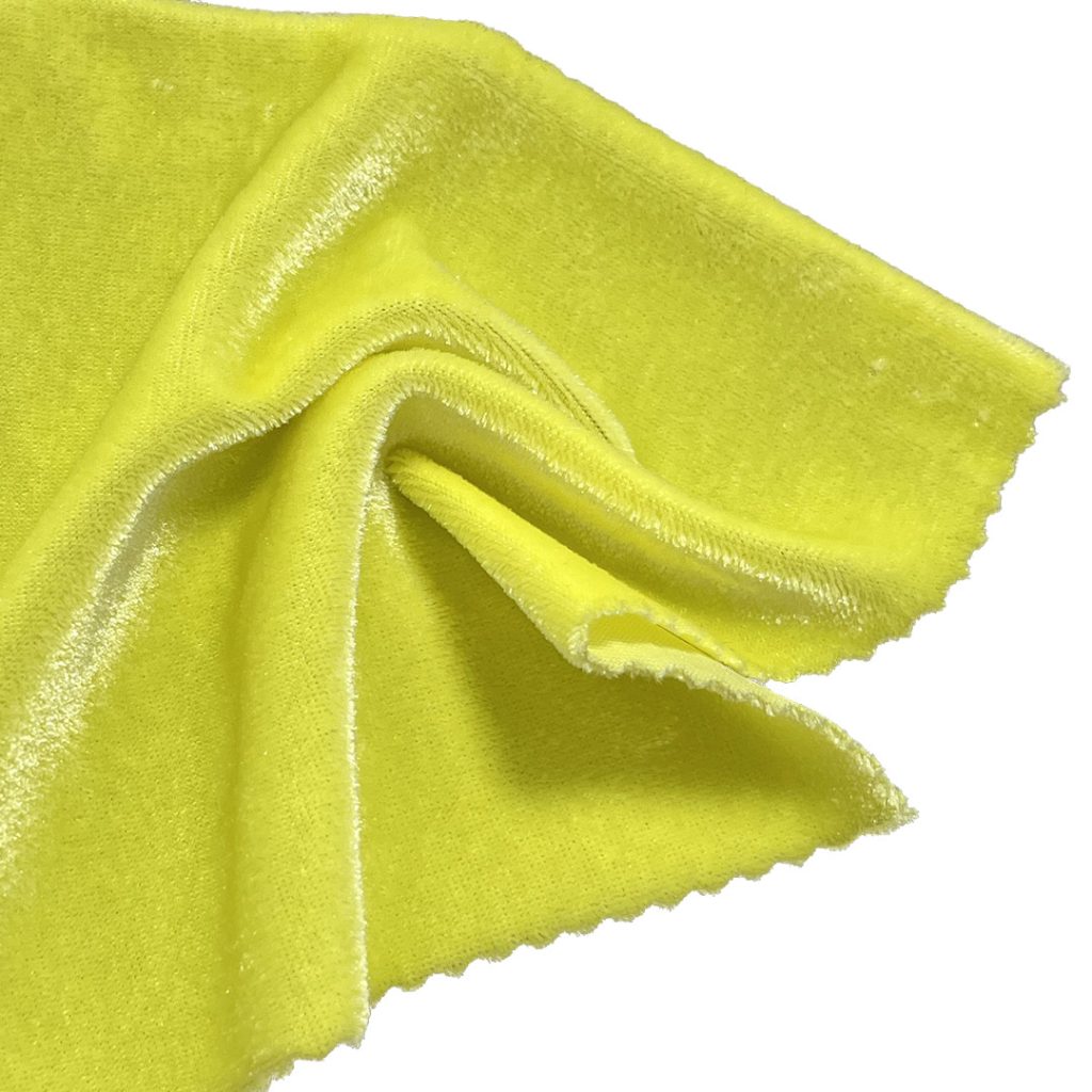 230gsm (8.1 oz) 97% Cotton 3% Spandex Velvet Plush Fabric Bridal Gown Skirt Costume