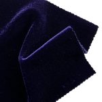 350gsm (12.3 oz) 95% Cotton 5% Spandex Velvet Fuzzy Plush Fabric Evening Dress Costume Dress