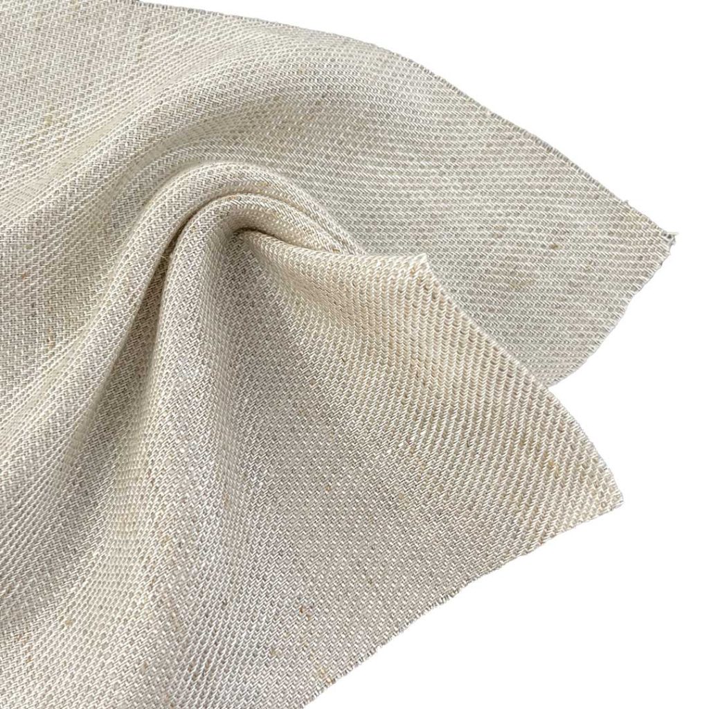 180gsm (6.3 oz) 30% Linen 70% Tencel Burlap Textured Fabric Bag Apron HF-J25028