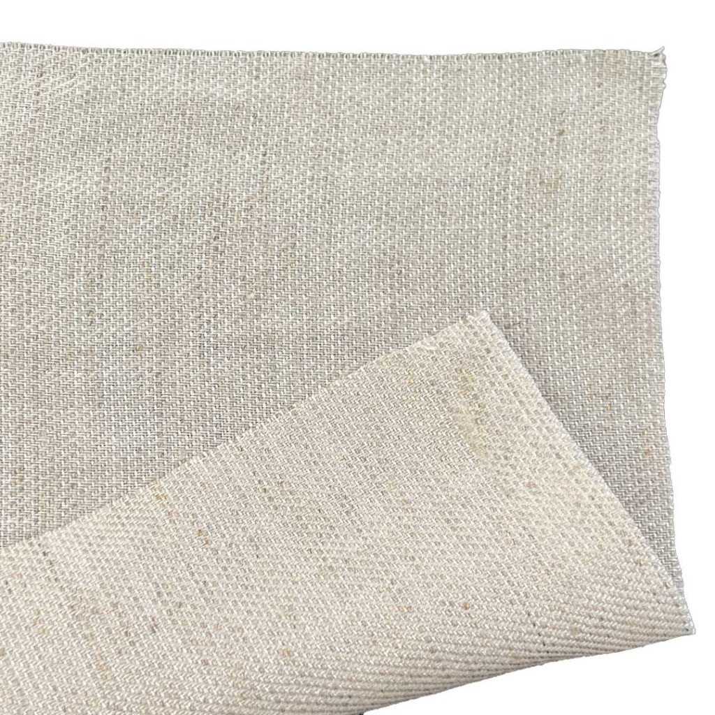 180gsm (6.3 oz) 30% Linen 70% Tencel Burlap Textured Fabric Bag Apron HF-J25028