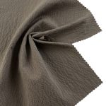 135gsm (4.8 oz) 8% Nylon 2% Spandex 90% Cotton Crêpe Translucent Textured Fabric Skirt Dress