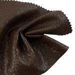 100gsm (3.5 oz) 75% Polyester 25% Polyurethane Leather Coated Smooth Hand Feel Fabric Jacket Apron HM420