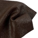 100gsm (3.5 oz) 75% Polyester 25% Polyurethane Leather Coated Smooth Hand Feel Fabric Jacket Apron HM420