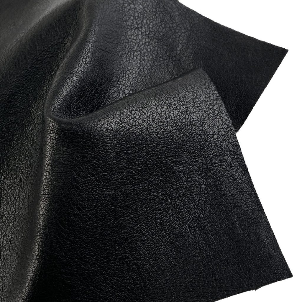 330gsm (11.6 oz) 45% Polyurethane Leather 50% Viscose 5% Polyester Pleather Waterproof Ripstop Fabric Leggings Coat HRB05