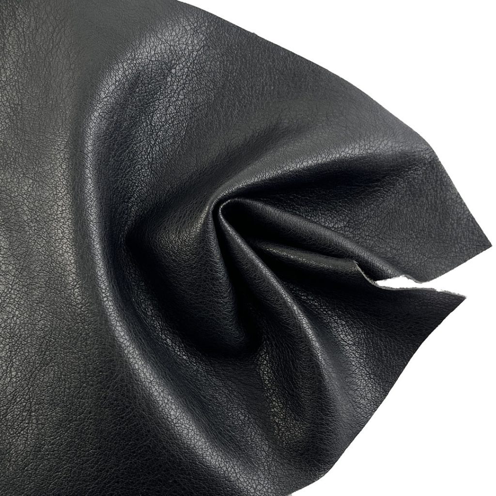 330gsm (11.6 oz) 45% Polyurethane Leather 50% Viscose 5% Polyester Pleather Waterproof Ripstop Fabric Leggings Coat HRB05