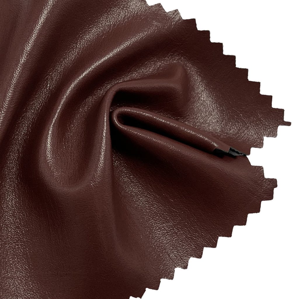 330gsm (11.6 oz) 50% Polyurethane Leather 50% Polyester Pleather Waterproof Ripstop Fabric Leggings Jacket HRB06