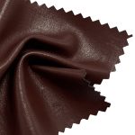 330gsm (11.6 oz) 50% Polyurethane Leather 50% Polyester Pleather Waterproof Ripstop Fabric Leggings Jacket HRB06