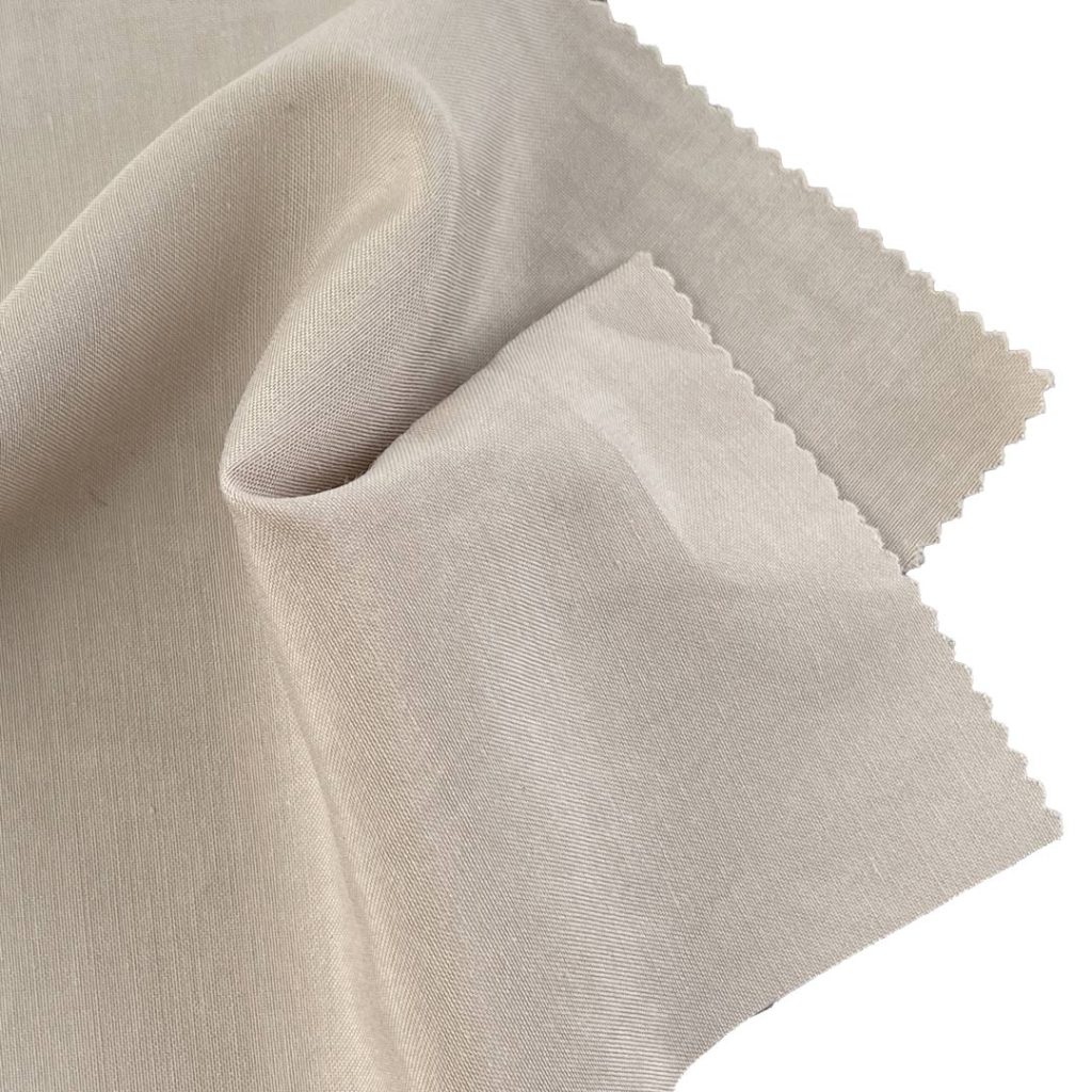 120gsm (4.2 oz) 53% Cotton 47% Viscose Cambric Smooth Crisp Hand Feel Fabric Dress Interlining Coat