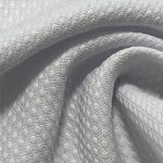 180gsm (6.3 oz) 60% Polyester 40% Cotton Dobby Dotted Swiss Textured Fabric Cardigan Skirt Tops