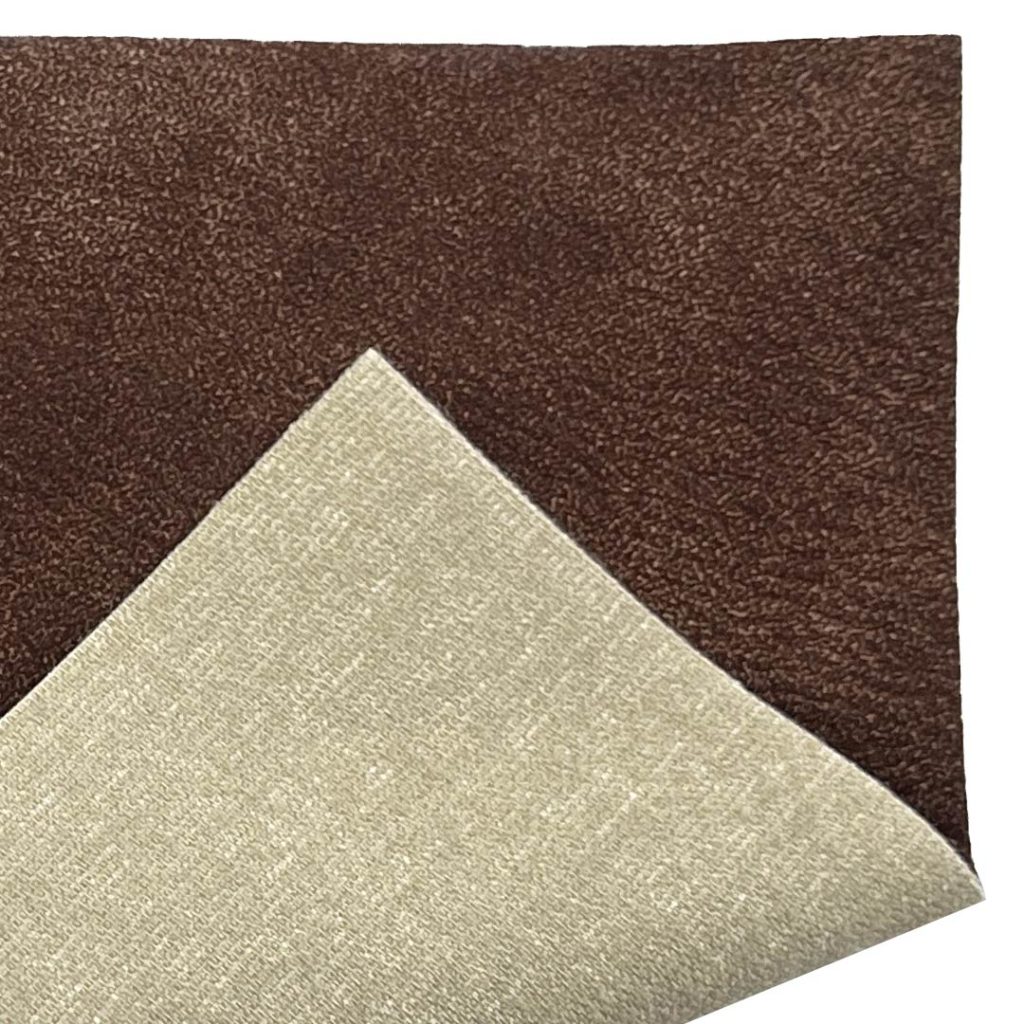 330gsm (11.6 oz) 50% Polyurethane Leather 50% Cotton Pleather Waterproof Ripstop Fabric Skirt Coat JF07