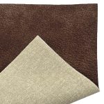 330gsm (11.6 oz) 50% Polyurethane Leather 50% Cotton Pleather Waterproof Ripstop Fabric Skirt Coat JF07