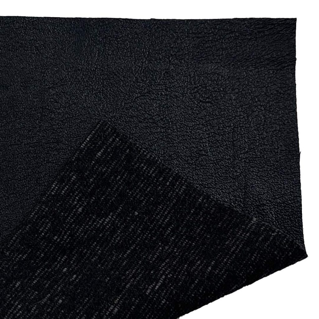 290gsm (10.2 oz) 50% Polyurethane Leather 50% Polyester Pleather Waterproof Ripstop Fabric Skirt Jacket JF08