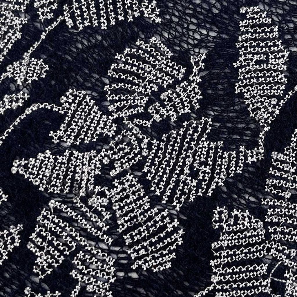 100% Polyester Eyelet Breathable Textured Fabric Dress Tops