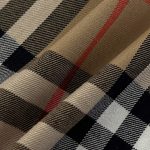 210gsm (7.4 oz) 100% Cotton Plaid Ripstop Fabric Shirt Cardigan