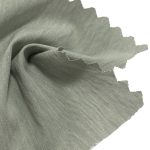 105gsm (3.7 oz) 65% Cotton 35% Nylon Crinkle Textured Translucent Fabric Skirt Dress