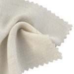 165gsm (5.8 oz) 90% Tencel 5% Polyamide 5% Linen Hessian Textured Fabric Vest Table Runner