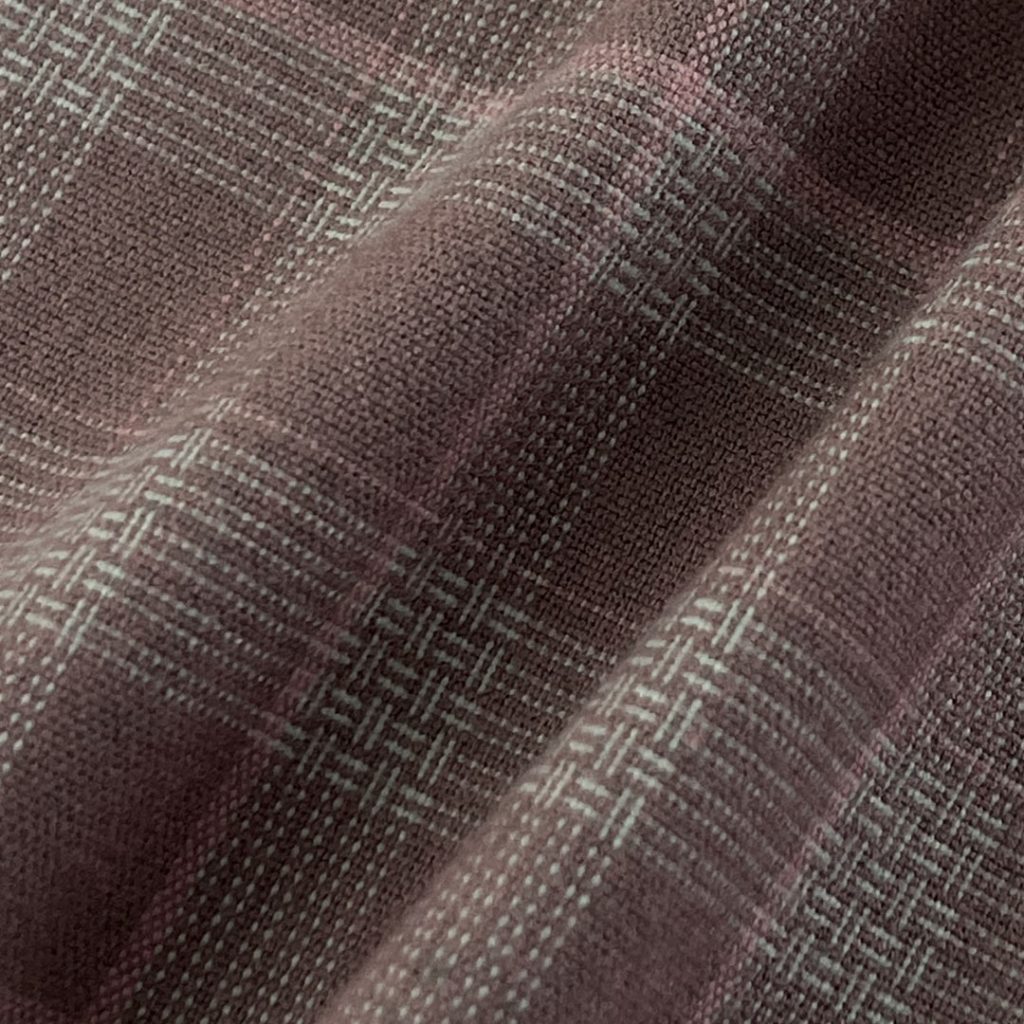 360gsm (12.7 oz) 76% Polyester 22% Viscose 2% Spandex Plaid Ripstop Fabric Dress Cardigan