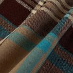 230gsm (8.1 oz) 100% Cotton Plaid Ripstop Fabric Shirt Cardigan Suit Lining