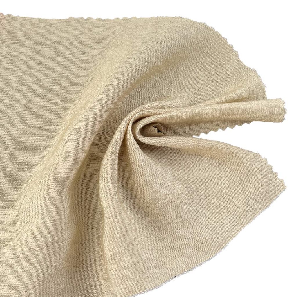 75gsm (2.6 oz) 20% Polyester 35% Nylon 45% Viscose Crepe Fabric Dress Cardigan M1356#