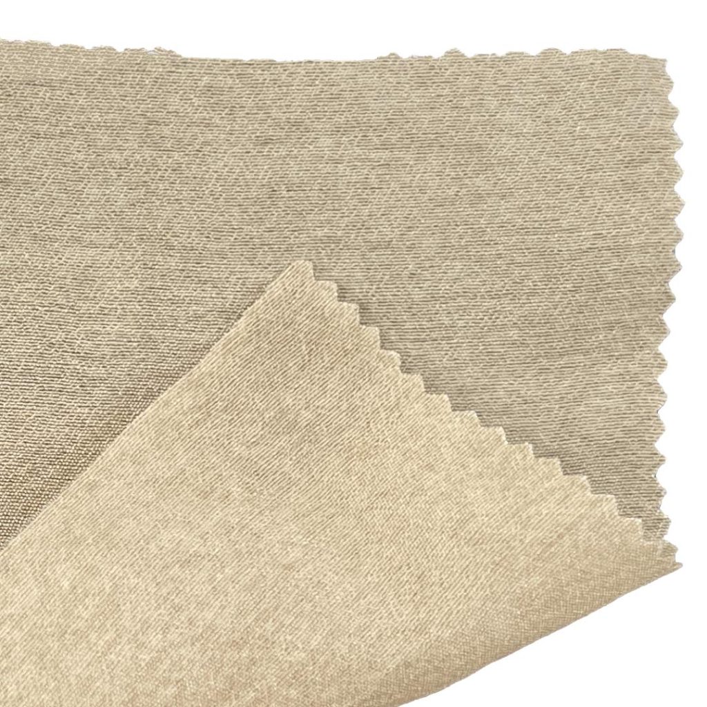 75gsm (2.6 oz) 20% Polyester 35% Nylon 45% Viscose Crepe Fabric Dress Cardigan M1356#