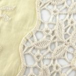 85% Tencel 15% Polyester Eyelet Breathable Textured Fabric Dress Tops Skirt