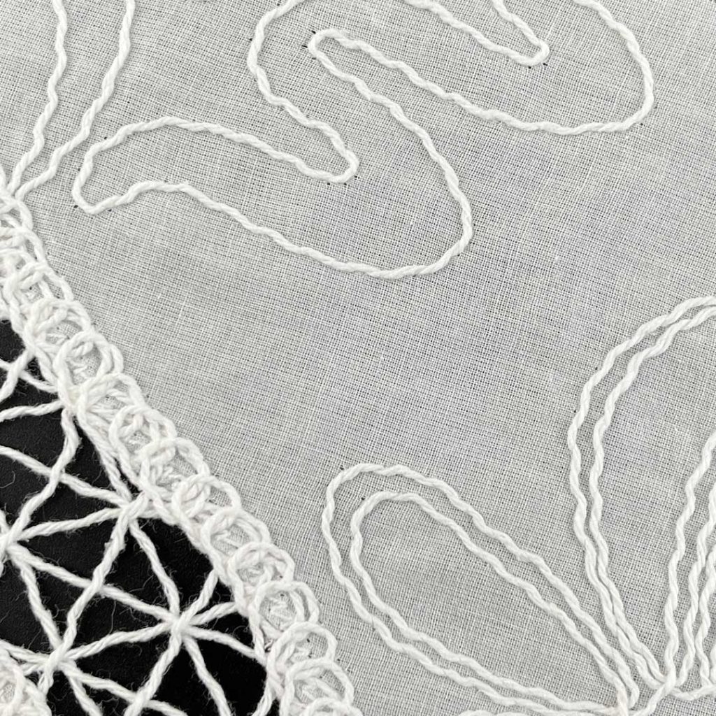 100% Cotton Eyelet Textured Breathable Fabric Skirt Dress Blouse EM226