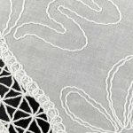 100% Cotton Eyelet Textured Breathable Fabric Skirt Dress Blouse EM226