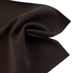 100gsm (3.5 oz) 100% Polyester Laminated Smooth Crisp Hand Feel Fabric Pants Jacket P252511