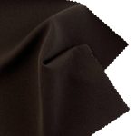 100gsm (3.5 oz) 100% Polyester Laminated Smooth Crisp Hand Feel Fabric Pants Jacket P252511