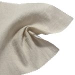 130gsm (4.6 oz) 15% Nylon 70% Tencel 15% Linen Crepe Translucent Textured Fabric Skirt Dress Q10086