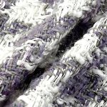 540gsm (19.0 oz) 20% Cotton 80% Nylon Tweed Houndstooth Textured Shape Retention Fabric Dress Packaging Coat