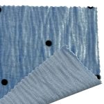 250gsm (8.8 oz) 95% Polyester 5% Spandex Pleated Textured Fabric Dress Tops Skirt