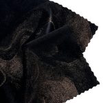 260gsm (9.2 oz) 92% Cotton 8% Spandex Velvet Fuzzy Plush Fabric Skirt Costume Bridal Gown