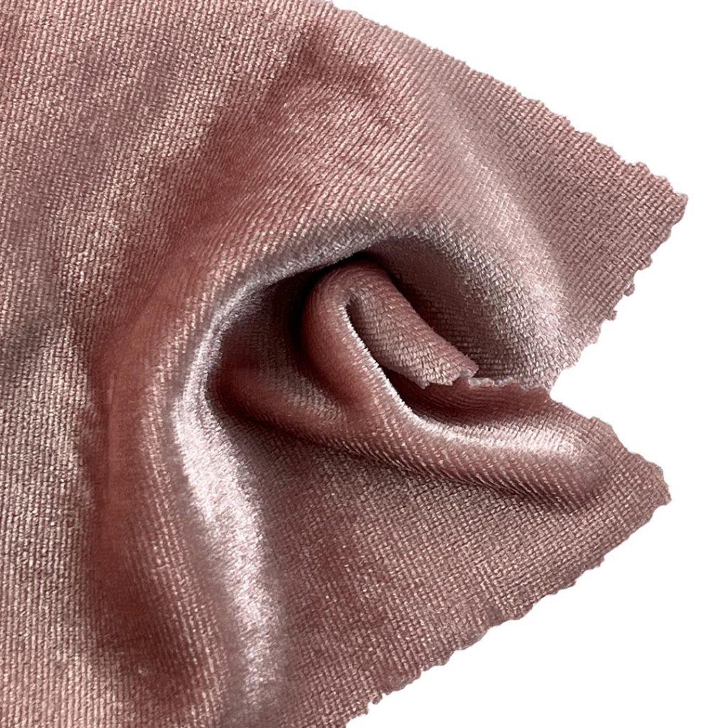 420gsm (14.8 oz) 95% Polyester 5% Spandex Velvet Fuzzy Plush Fabric Dress Evening Dress Skirt