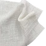180gsm (6.3 oz) 45% Cotton 10% Linen 45% Viscose Burlap Textured Fabric Table Runner Bag S6209