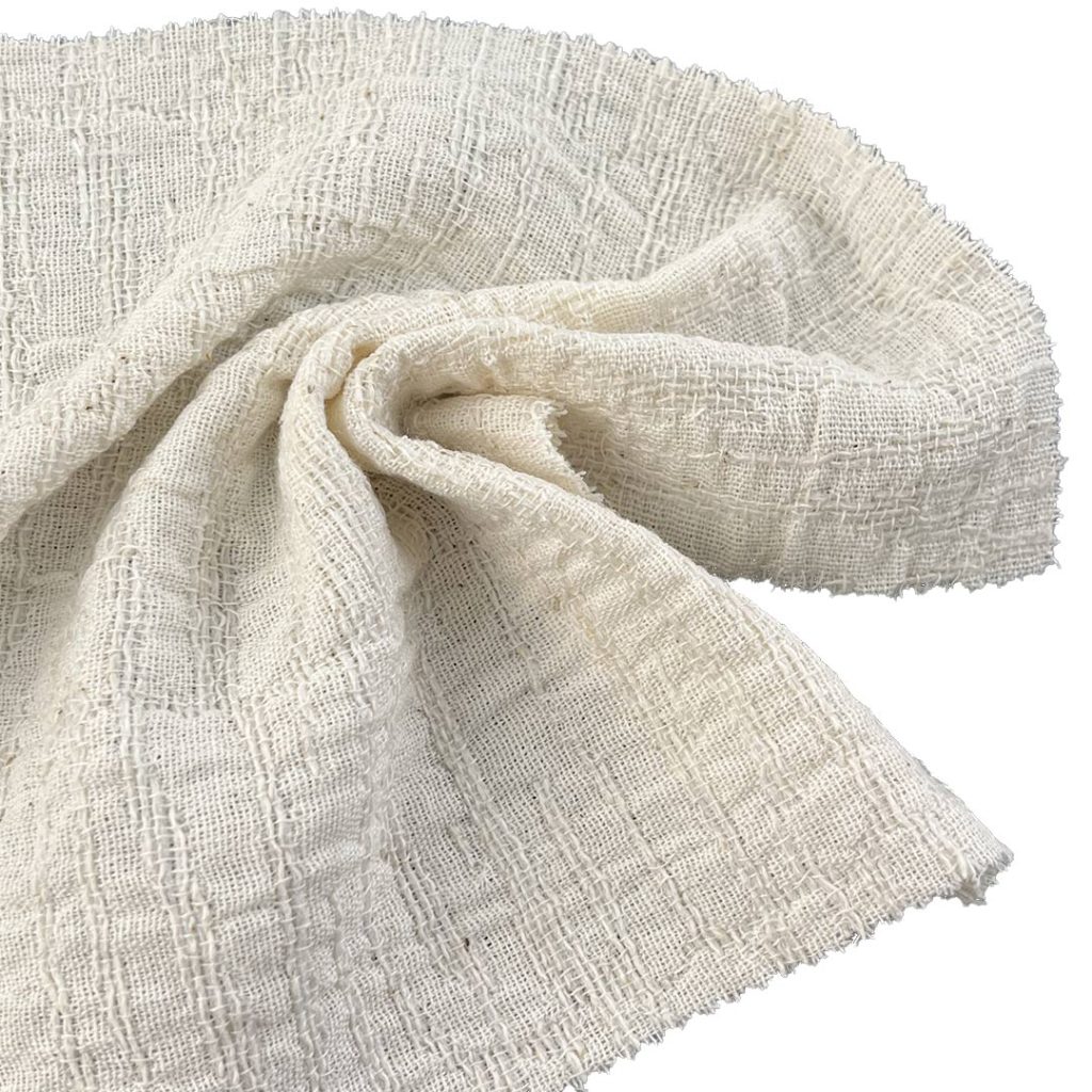 210gsm (7.4 oz) 20% Cotton 20% Linen 60% Polyester Burlap Textured Fabric Suit Lining Vest S6280