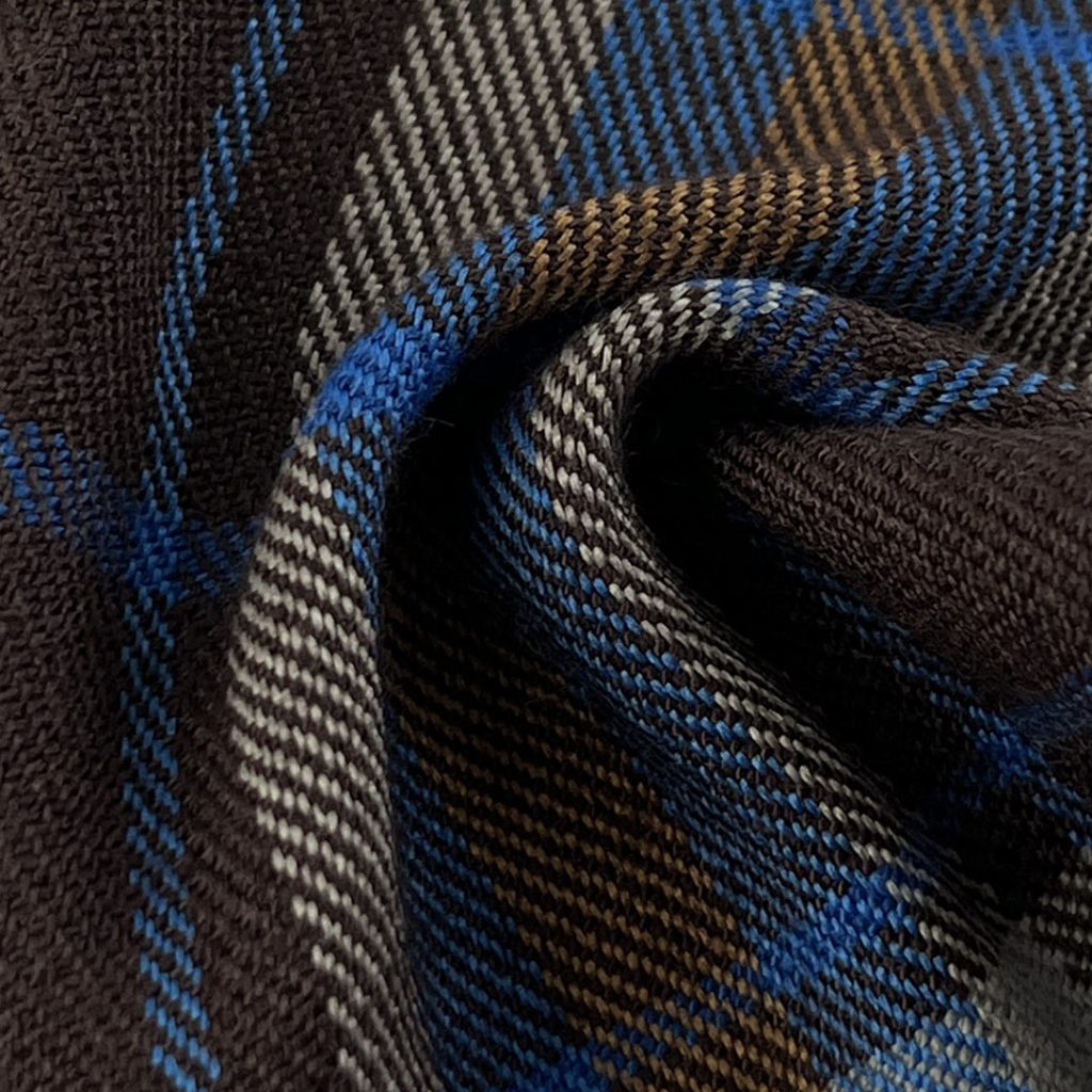 130gsm (4.6 oz) 100% Cotton Plaid Ripstop Fabric Dress Cardigan