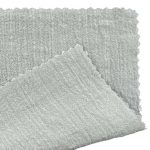 85gsm (3.0 oz) 80% Cotton 3% Linen 17% Viscose Crepe Textured Translucent Fabric Skirt Dress W8231