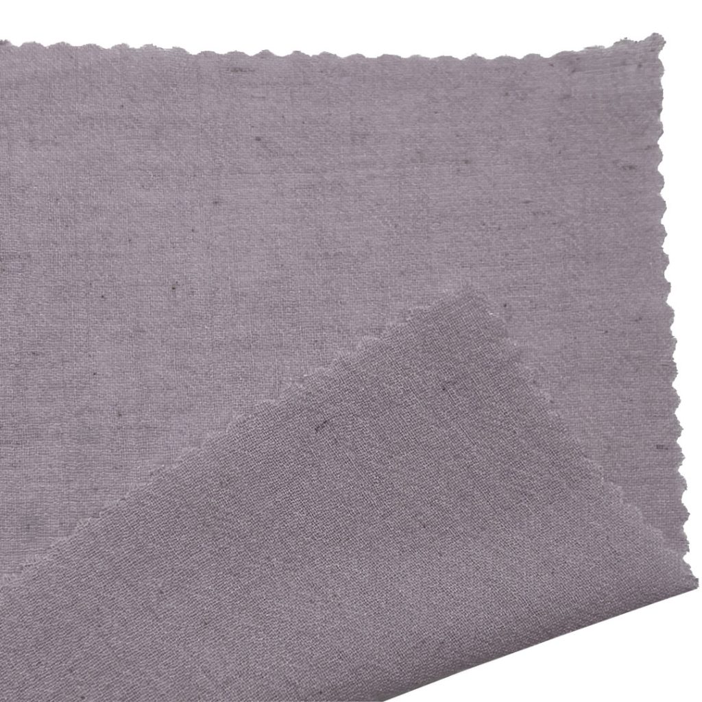 120gsm (4.2 oz) 74% Cotton 4% Linen 22% Viscose Crepe Textured Translucent Fabric Skirt Dress W8232