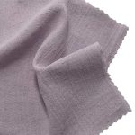 120gsm (4.2 oz) 74% Cotton 4% Linen 22% Viscose Crepe Textured Translucent Fabric Skirt Dress W8232