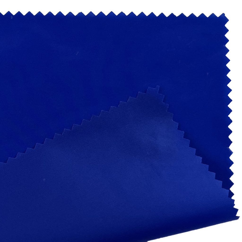 60gsm (2.1 oz) 75% Nylon 25% Polyurethane Leather Coated Smooth Hand Feel Fabric Sun Protection Clothing Jacket Y0307