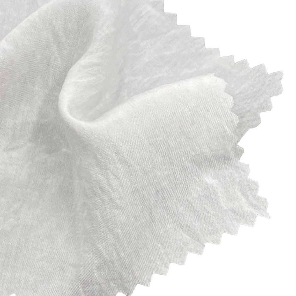 110gsm (3.9 oz) 76% Polyester 20% Nylon 4% Silk Crinkle Textured Translucent Fabric Skirt Dress