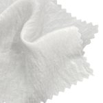 110gsm (3.9 oz) 76% Polyester 20% Nylon 4% Silk Crinkle Textured Translucent Fabric Skirt Dress