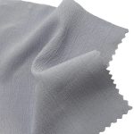 110gsm (3.9 oz) 29% Polyester 68% Viscose 3% Spandex Crepe Textured Translucent Fabric Dress Skirt WG60233